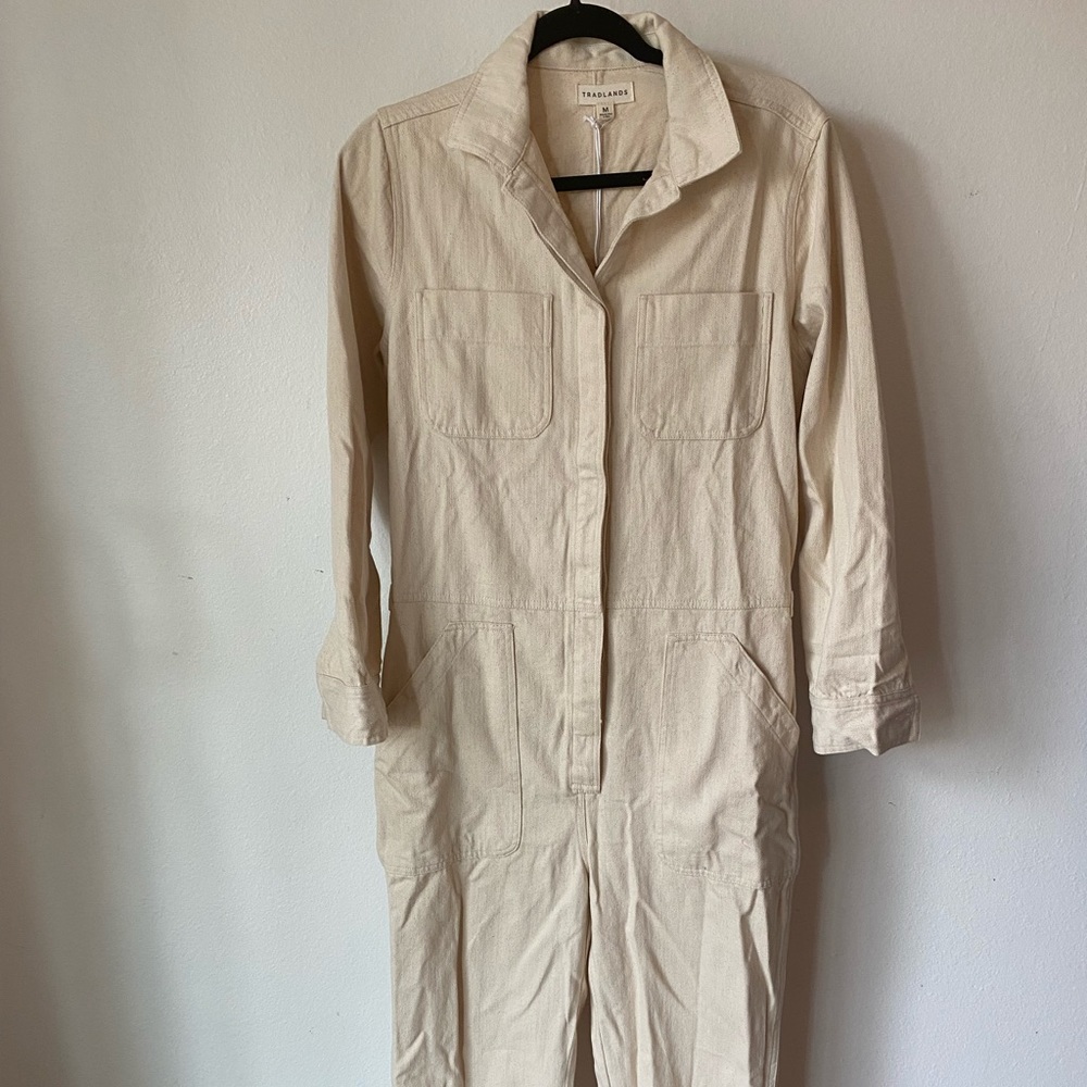 Tradlands guide coverall - medium, cream